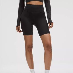 lululemon athletica Black Bike Shorts